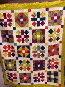 Lots of acid green, purple and red in Tracey's quick finish - speedy gonzales!!